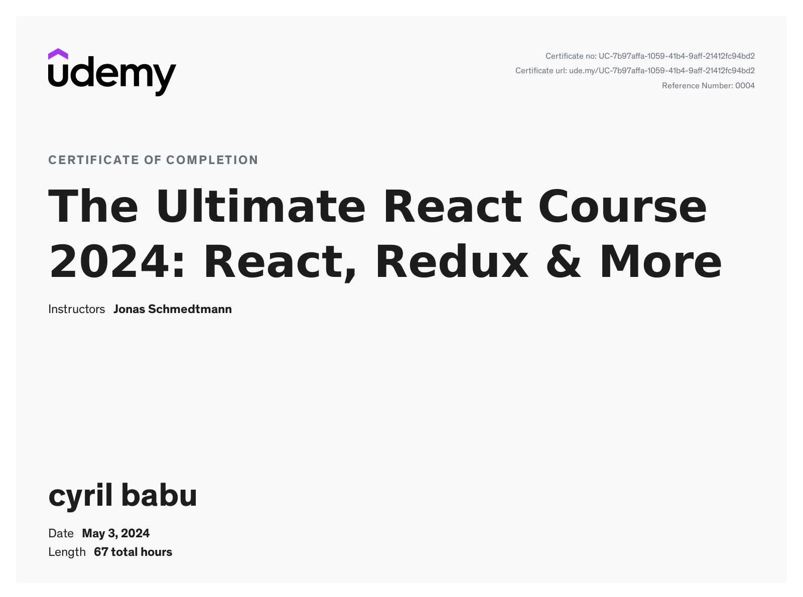 ⚛️ Advanced React Development